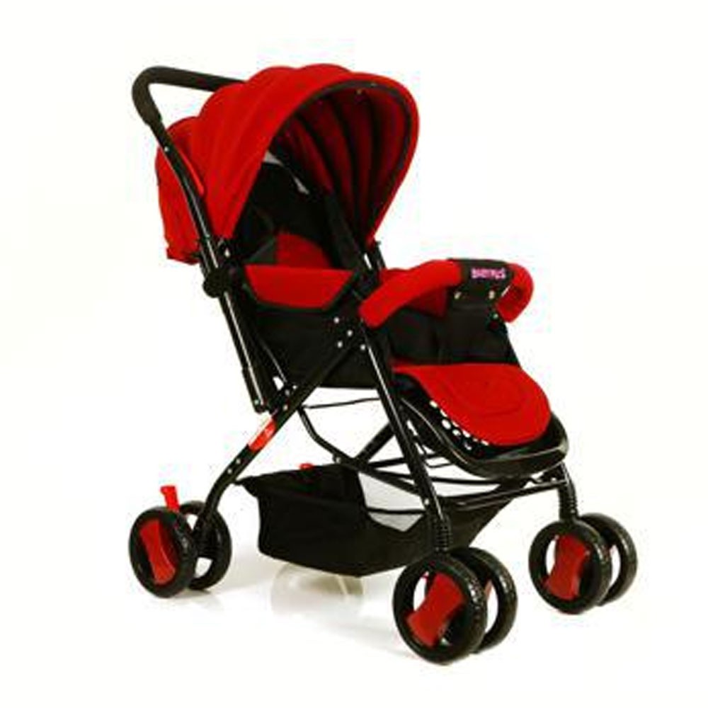 Buy Baby Plus Bp7732-Wine/Red Stroller Cum Pram Online Bahrain, Manama ...