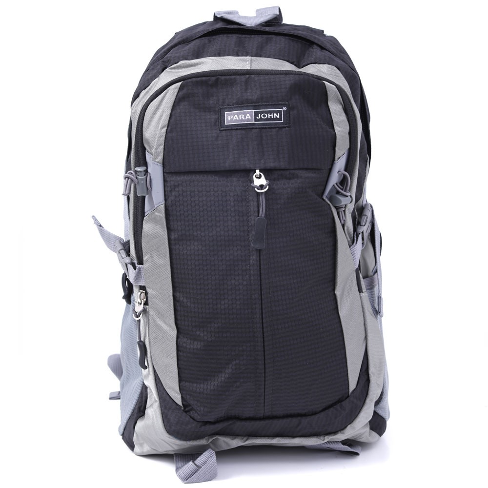 Buy Para John Backpack Bag Color Black and Gray Black Online | oman ...