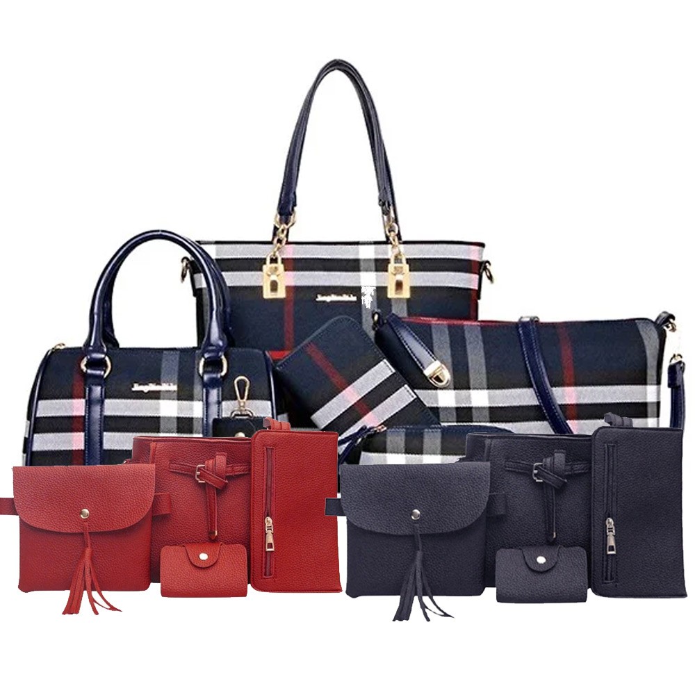Buy Le Platinum PU Leather Trendy Fashion Women's Handbag With Sling Bag  Combo 2pcs Ladies Purse Set (Grey) at