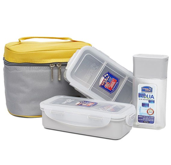 lock & lock lunch bag set