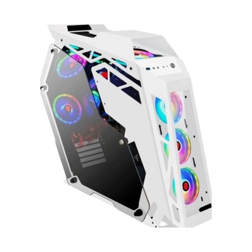 Buy WjCoolMan Star Plus Special Edition 8 Fans Argb Gaming Case White ...