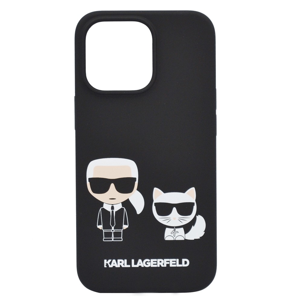 Buy Karl Lagerfeld Liquid Silicone Case And Choupette For Iphone 13 Pro ...