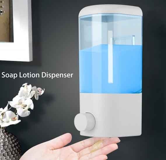 plastic soap dispenser