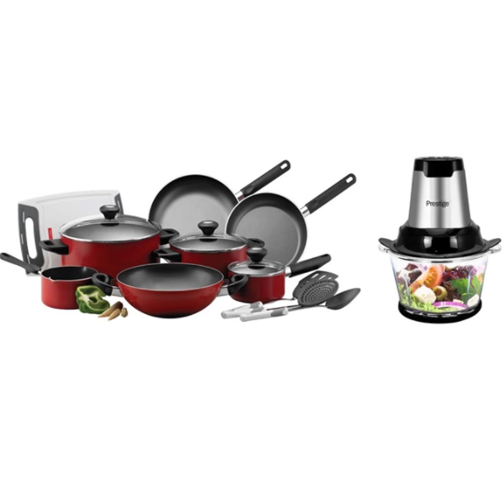 prestige cooking set