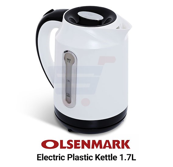 Buy Olsenmark Electric Plastic Kettle 1.7L - OMK2248 Online Dubai, UAE ...