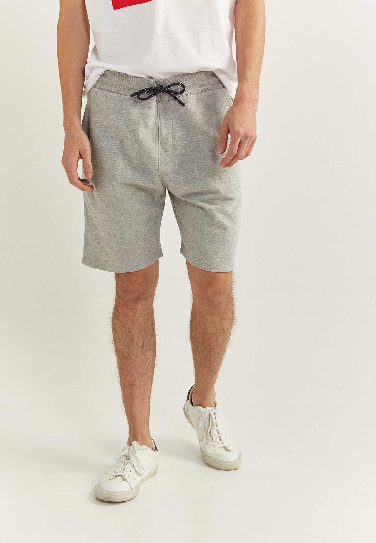 jogger shorts grey