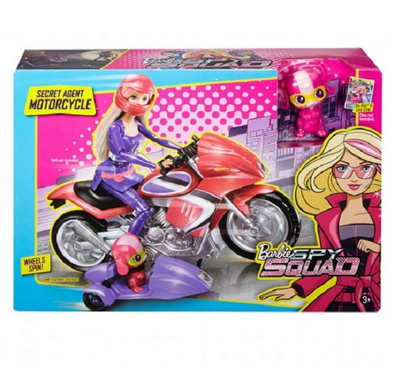 Buy Barbie Spy Squad Secret Agent Motorcycle Online Dubai Uae Oi816