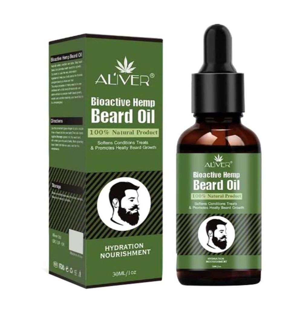 Buy ALIVER Bio-Active Hemp Beard Oil 30ml Online Dubai, UAE | OurShopee ...