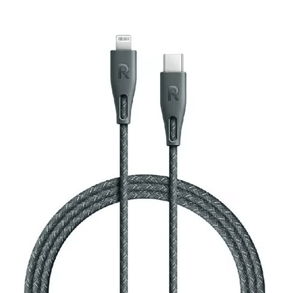 Buy Ravpower RP-CB1018 Type C to Lightning Cable 2m Nylon Green Online ...