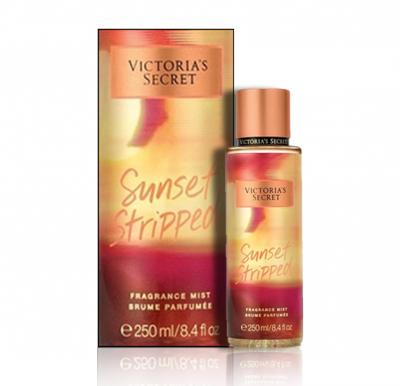 sunset stripped victoria's secret notes