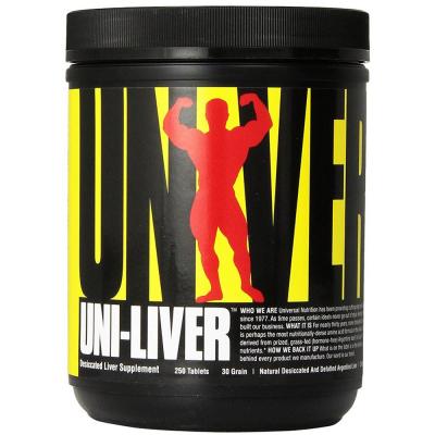 Universal Nutrition Uni Liver 250 Tablets