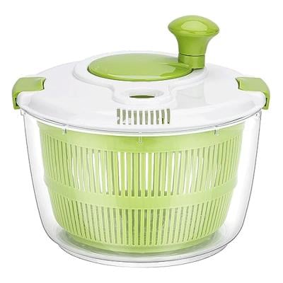 1pc Vegetable Spinner Dryer, Manual Fruit Cleaner, Commercial Vegetable  Washer, Oil Fryer, Salad Spinner For Home And Business