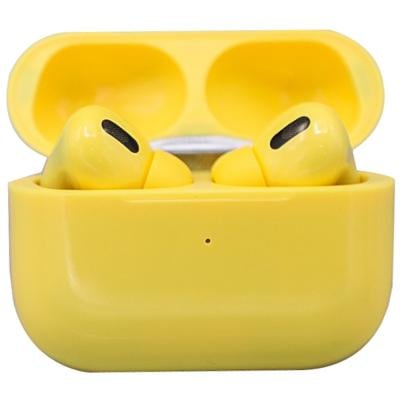 TWS Airpod Pro 3 Bluetooth Earphones Wireless Headset, Yellow