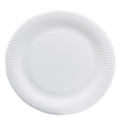 First1 Disposable Foam Plates 10inch White 50Pcs