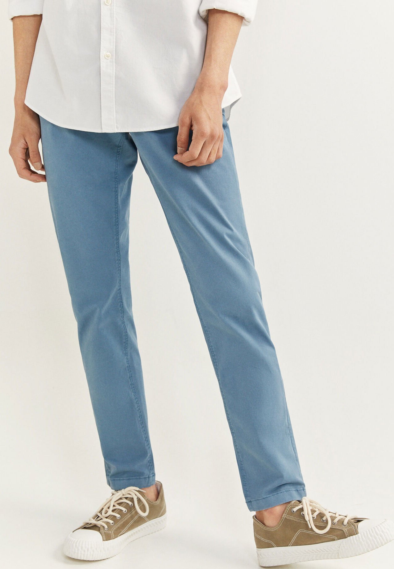 blue chino pants