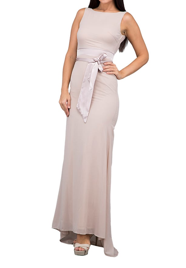 Tfnc halannah whisper pink best sale maxi dress