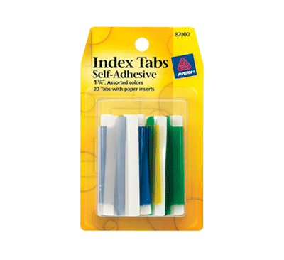 Index Tabs & Tab Inserts